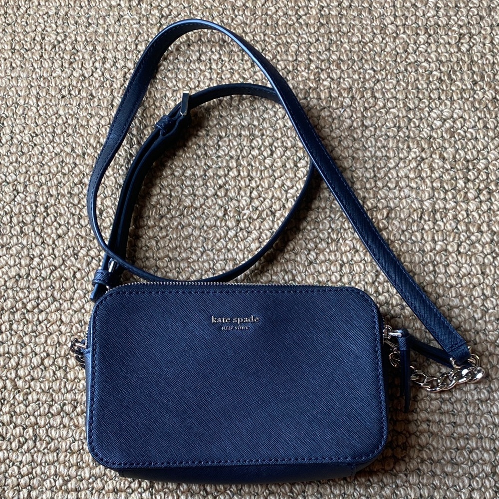 Kate Spade black Crossbody Bag EUC